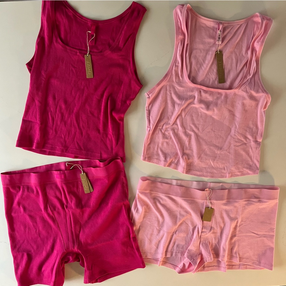SKIMS Tank & Short set 2 Pack